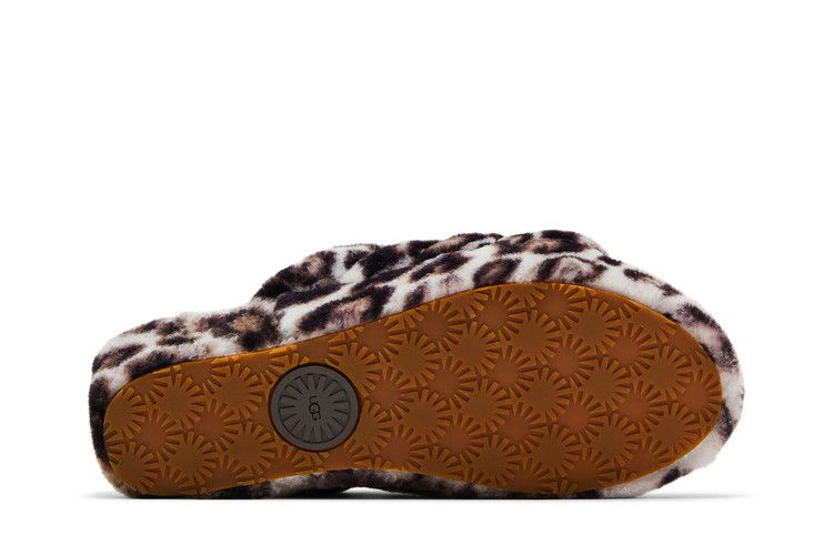 Кроссовки UGG Wmns Fluff Yeah Slide 'Panther Print - Stormy Grey'