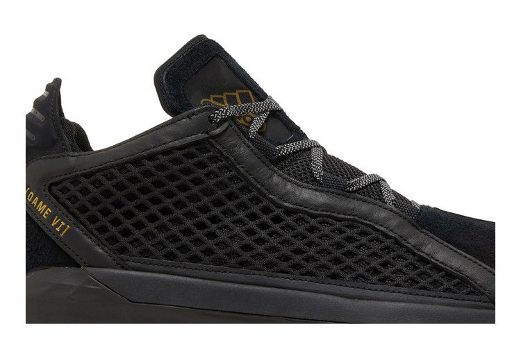 Кроссовки Adidas Dame 6 Leather GCA 'Black Gold'