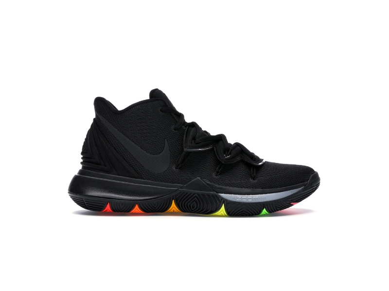 Кроссовки Nike Kyrie 5 Black Rainbow Soles