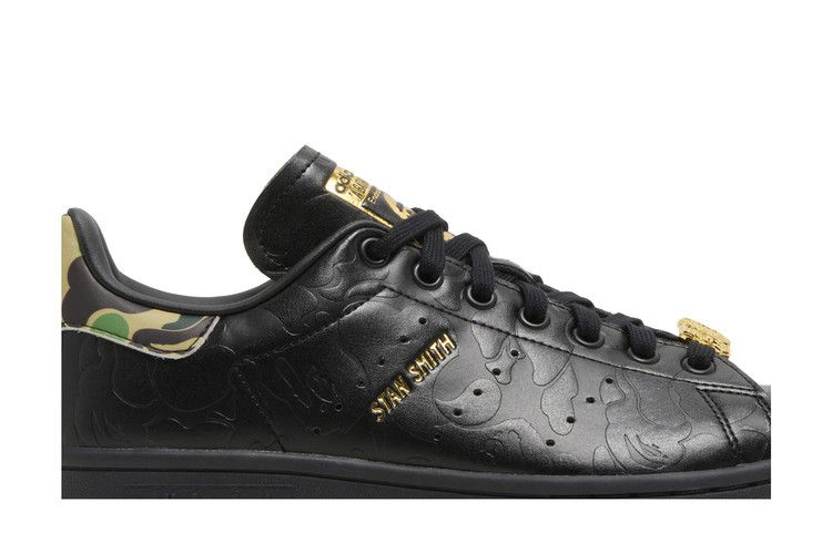Кроссовки BAPE x adidas Stan Smith '30th Anniversary - Black'