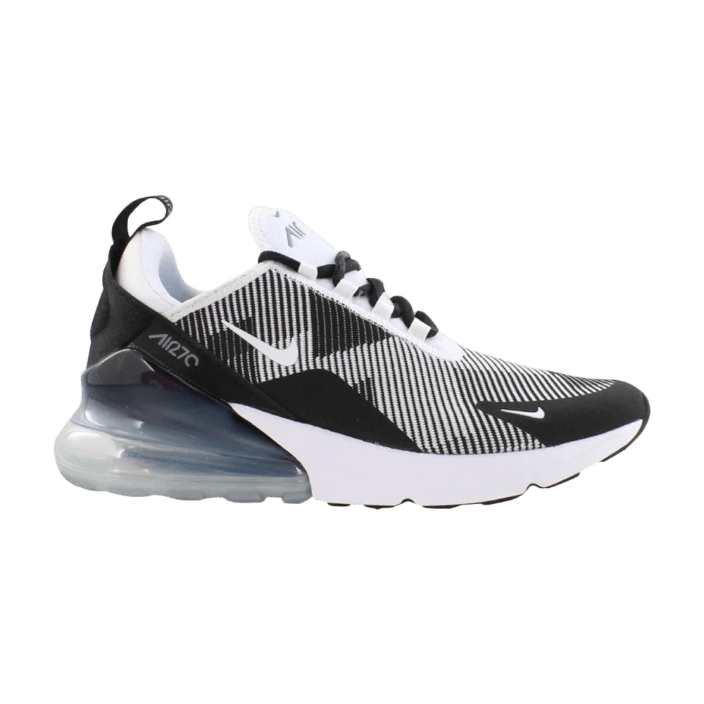 Krossovki-Nike-Air-Max-270-KJCRD-GS-Black-White-Grey