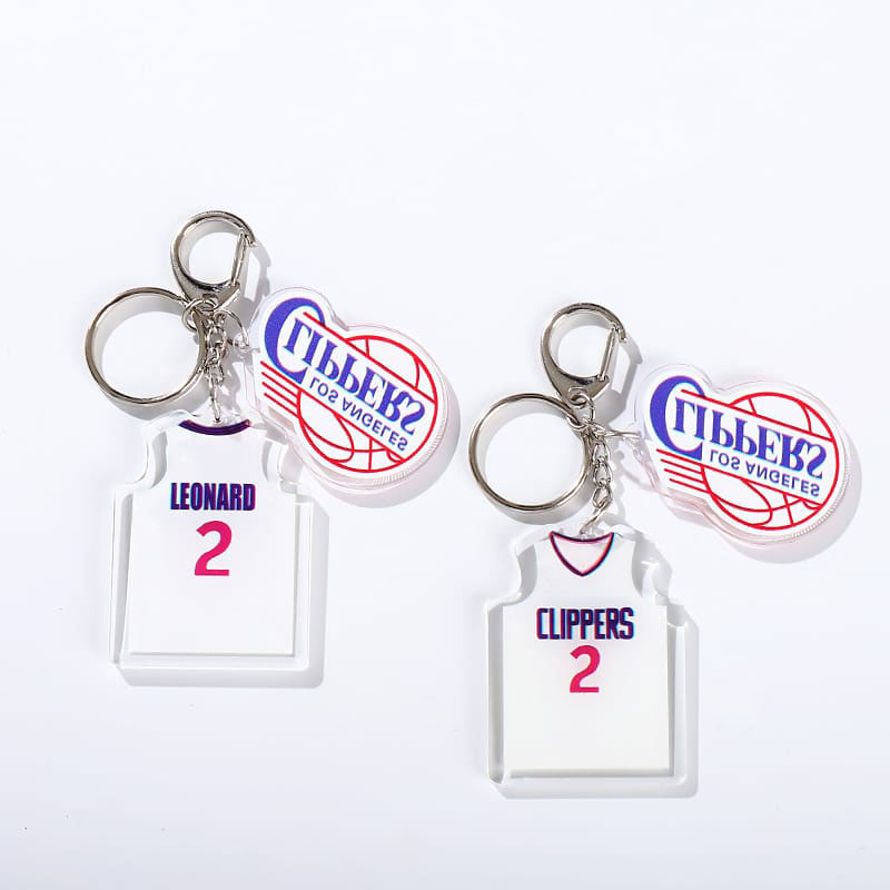 Jinduo-Clippers-Leonard-2-Star-Keychain