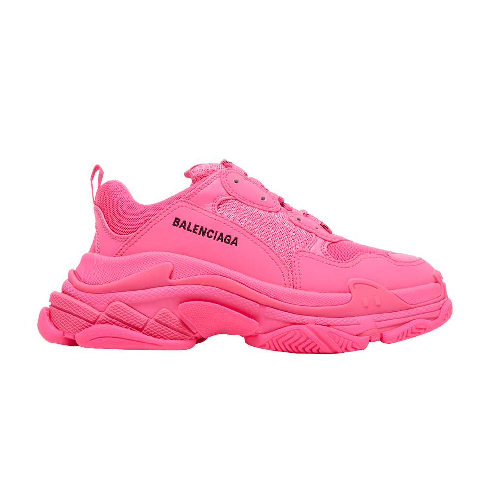Кроссовки Balenciaga Wmns Triple S Sneaker 'Fluo Pink'