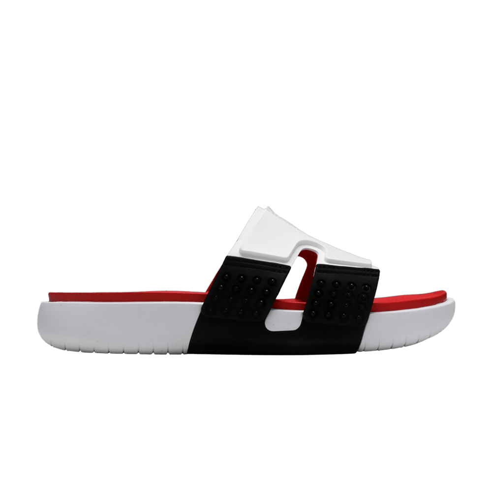 Air Jordan Hydro 8 Retro Slide 'White Black Fire'