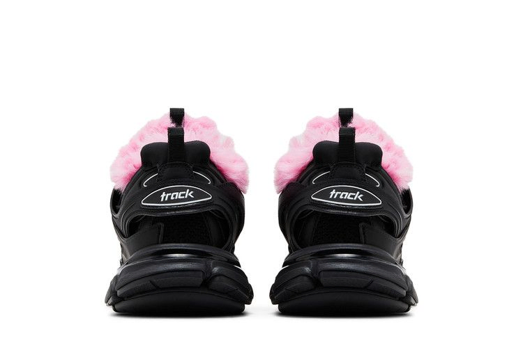 Кроссовки Balenciaga Wmns Track Sneaker 'Fake Fur - Black Pink'
