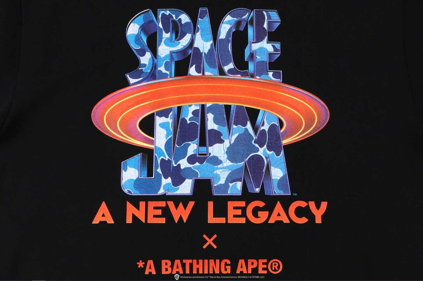 Футболка BAPE x Space Jam Tune Squad Tee Black