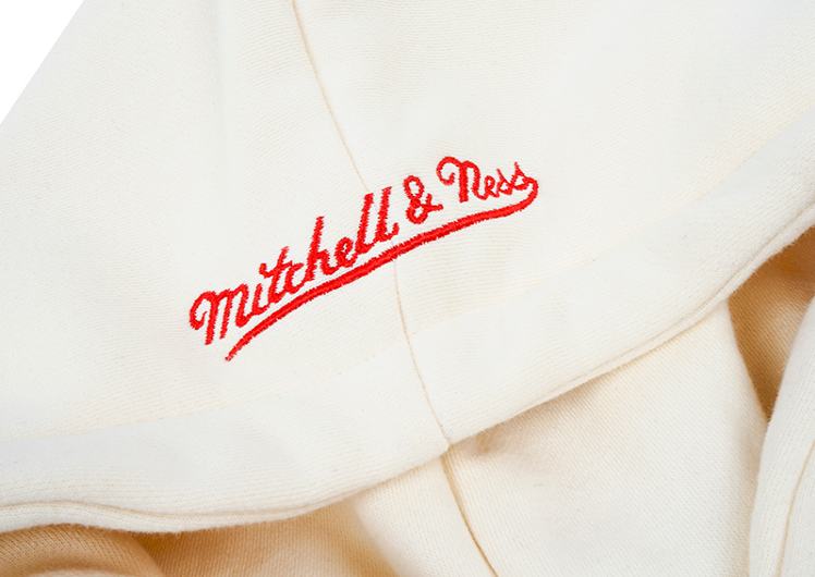Худи GRAF&WU x Mitchell & Ness Cream Red Hoodie