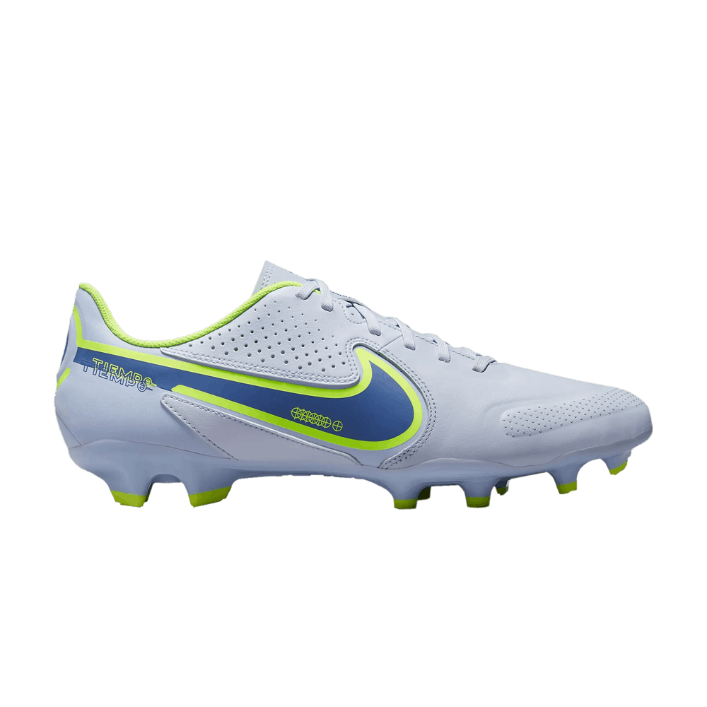 Кроссовки Nike Tiempo Legend 9 Academy MG 'Grey Dark Marina Blue'