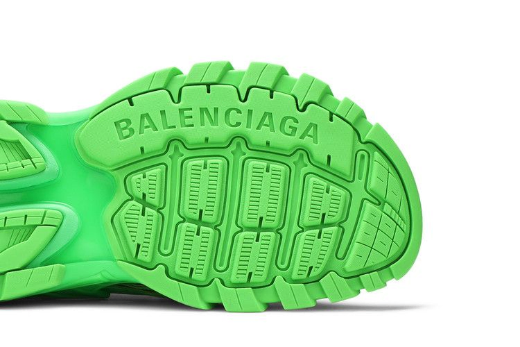 Сандалии Balenciaga Track Sandal 'Fluo Green'