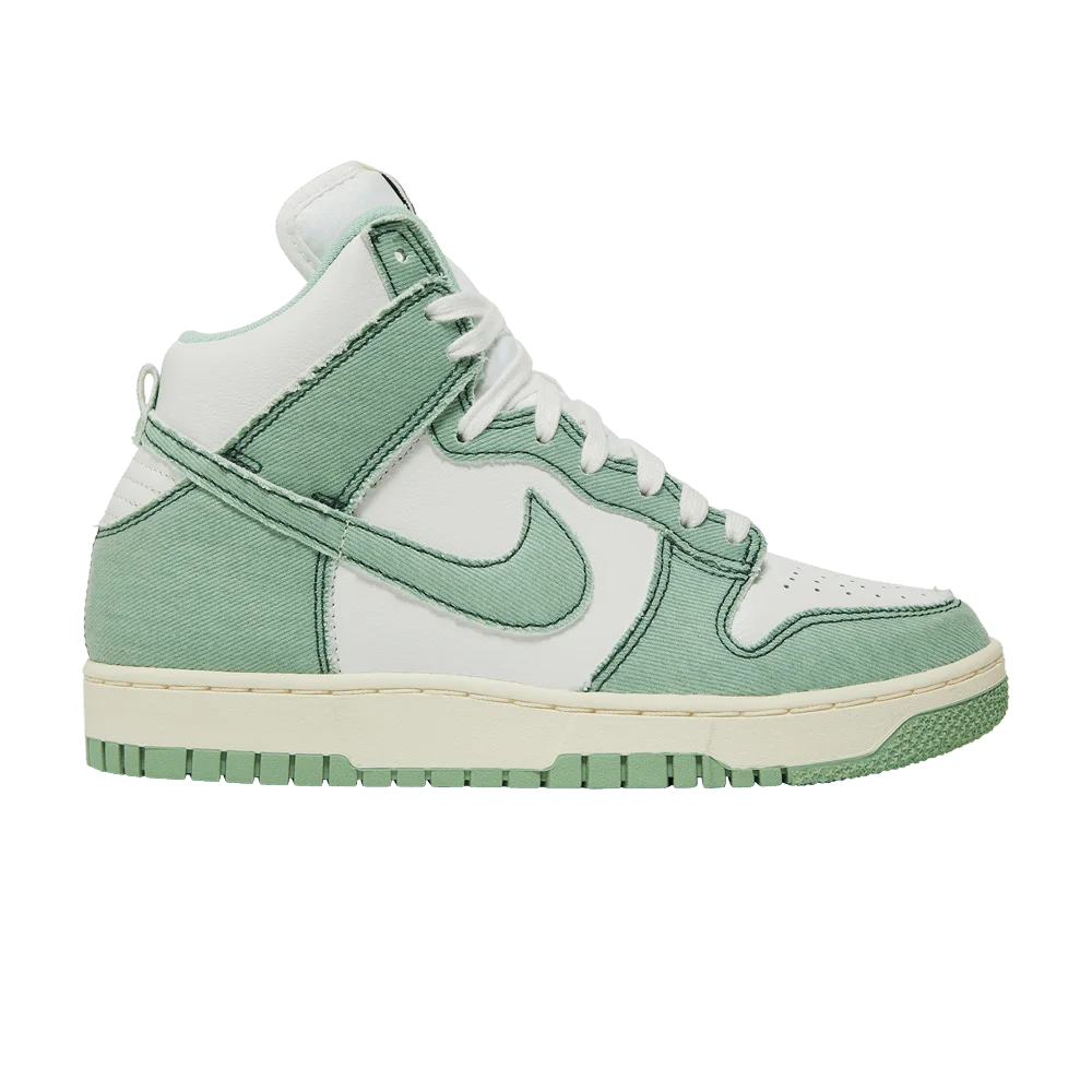 Krossovki-Nike-Wmns-Dunk-High-1985-Green-Denim