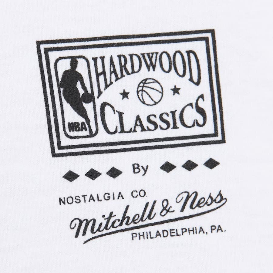 Футболка Mitchell & Ness White Dallas Mavericks Sswagger Graphic T-Shirt