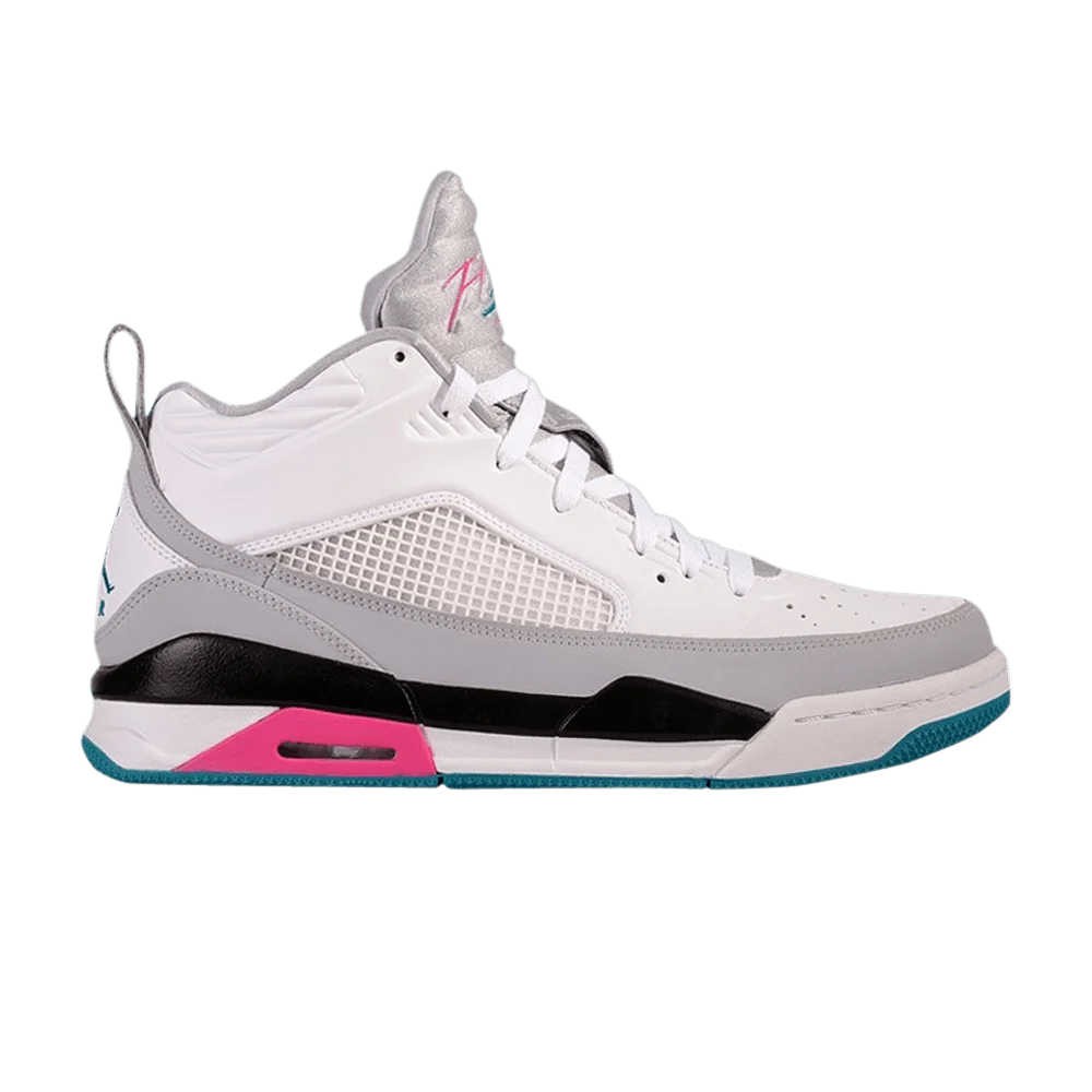 Krossovki-Air-Jordan-Flight-9.5-White-Tropical-Teal