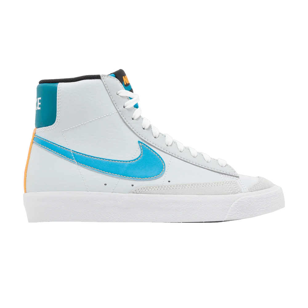 Krossovki-Nike-Blazer-Mid-77-GS-Pure-Platinum-Laser-Blue