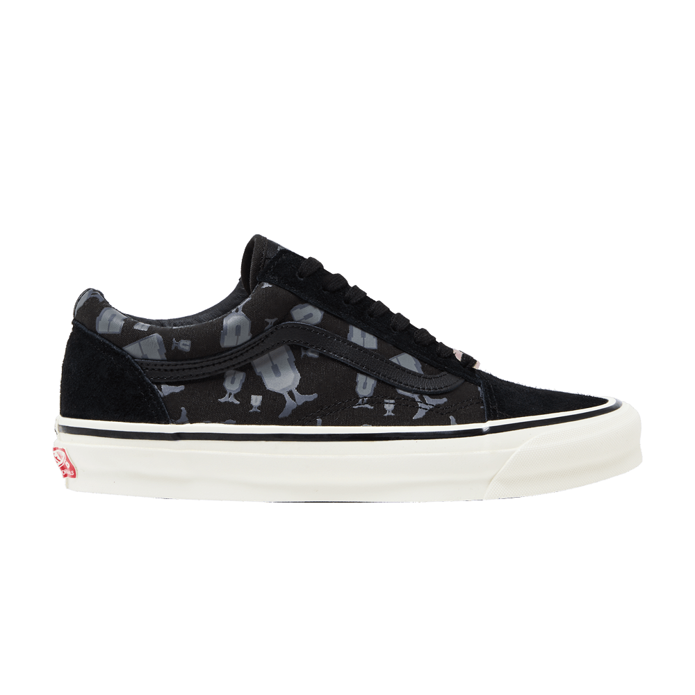 Кроссовки Vans Undefeated x OG Old Skool LX 'U-Man - Dark Shadow'