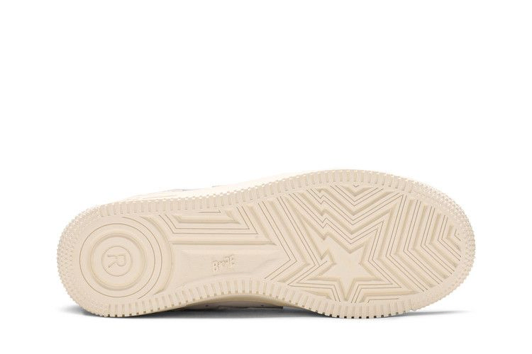 Кроссовки Bapesta Low 'Suede Heel - White'