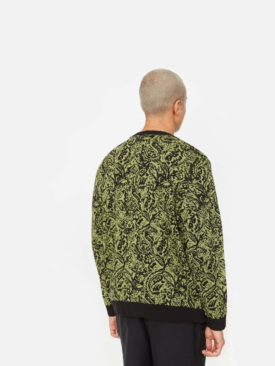 Awake-Paisley-Pearl-Button-Cardigan-Black-7