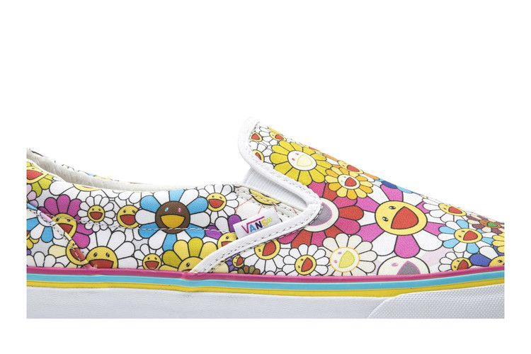 Кроссовки Vans Takashi Murakami Classic Slip-On LX 'Multi Flower'