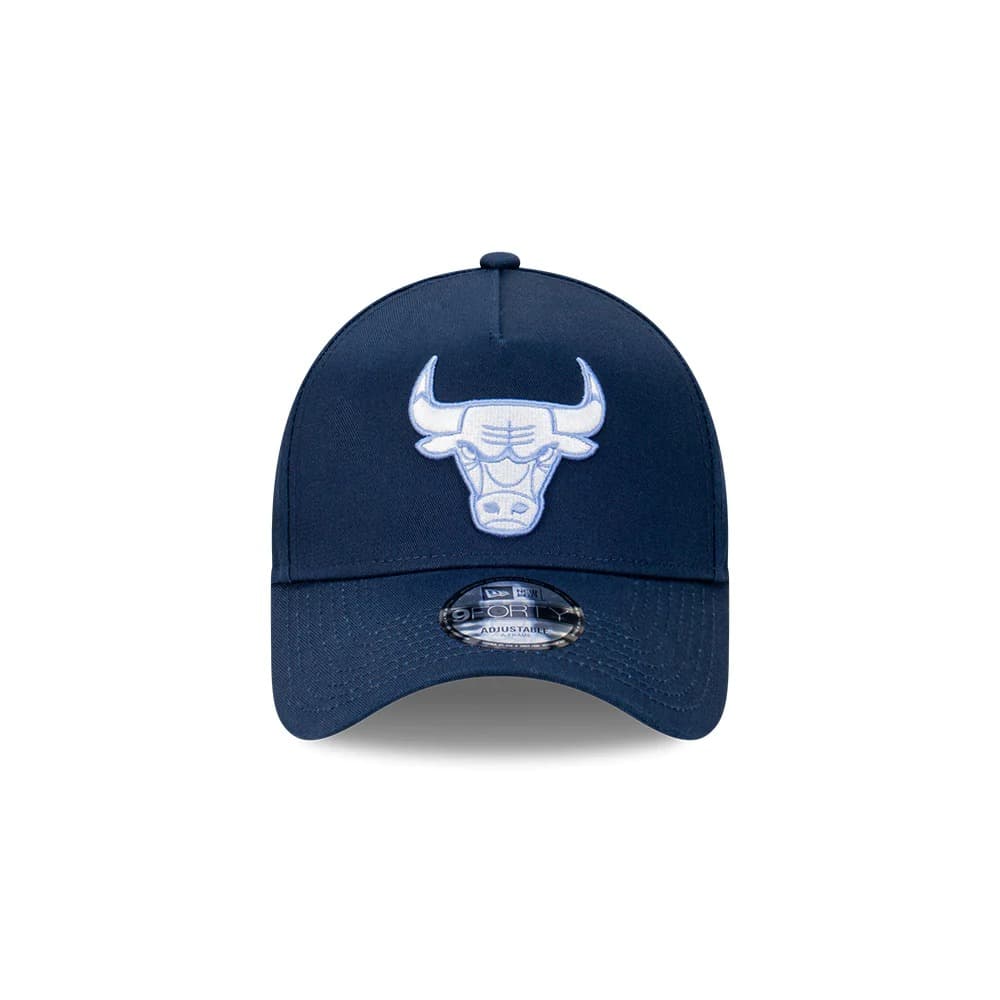 Бейсболка New Era Chicago Bulls 9FORTY Midnight Ice A-Frame NBA Snapback Hat