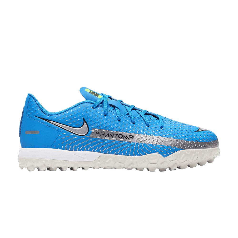 Кроссовки Nike Phantom GT Academy TF GS 'Photo Blue Metallic Silver'