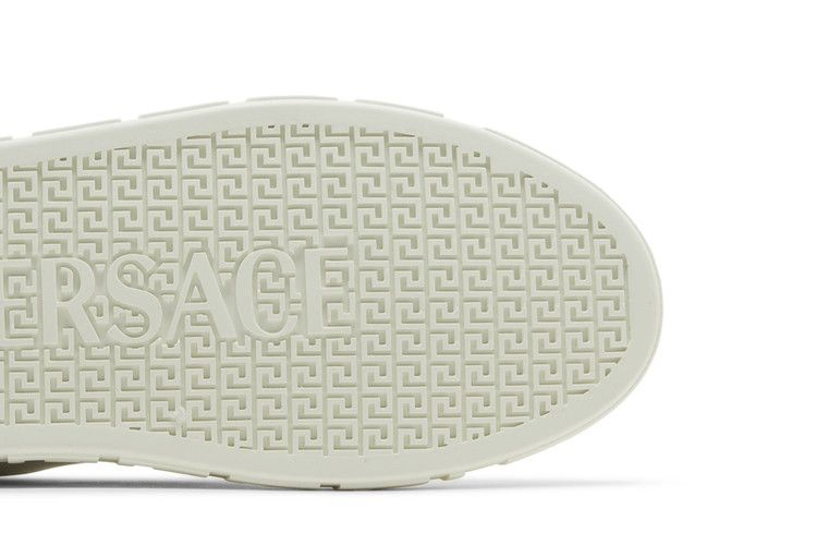 Кроссовки Versace Embroidered Greca Sneaker 'White Gold'