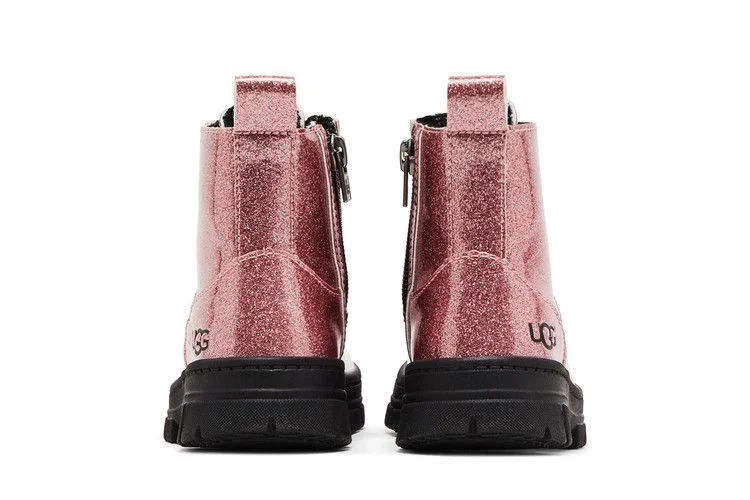 Кроссовки UGG Ashton Lace Up Boot Toddler 'Glitter Pink'