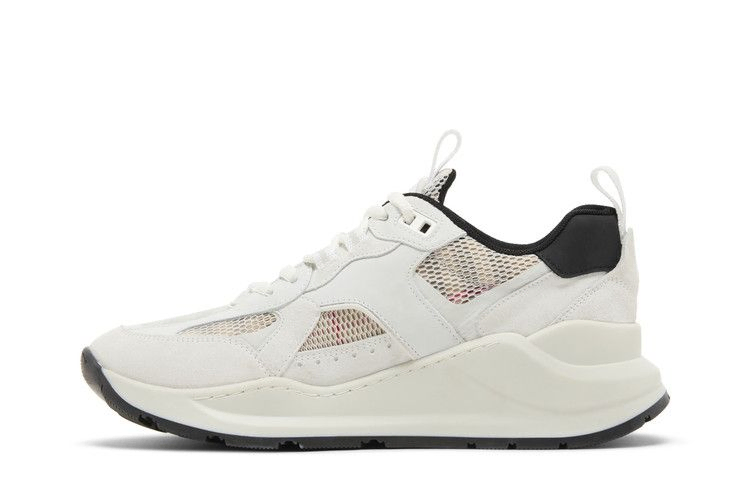 Кроссовки Burberry Wmns Check Mesh Low 'White Tartan'