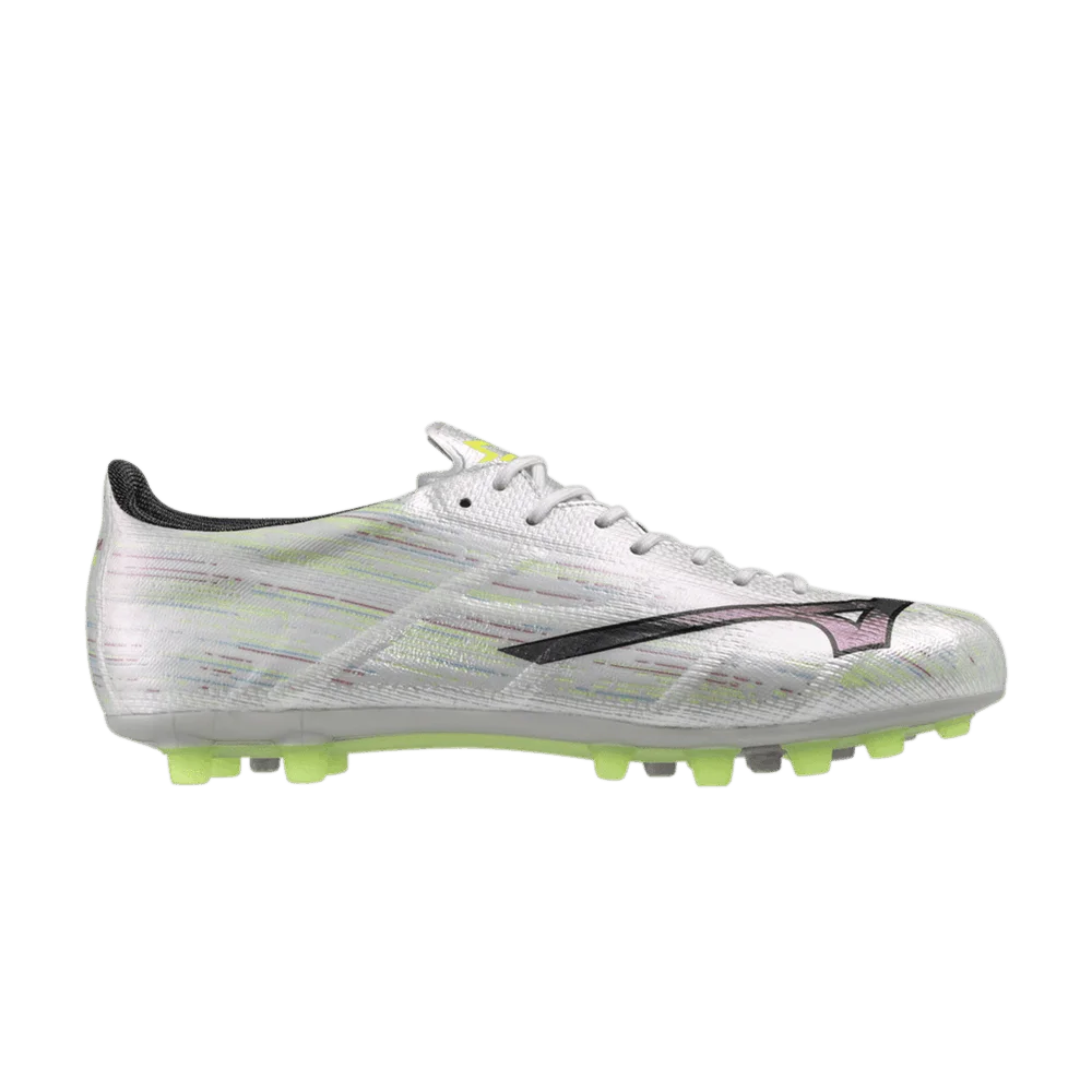 Кроссовки Mizuno Alpha 2 Japan AG 'Silver Neon'