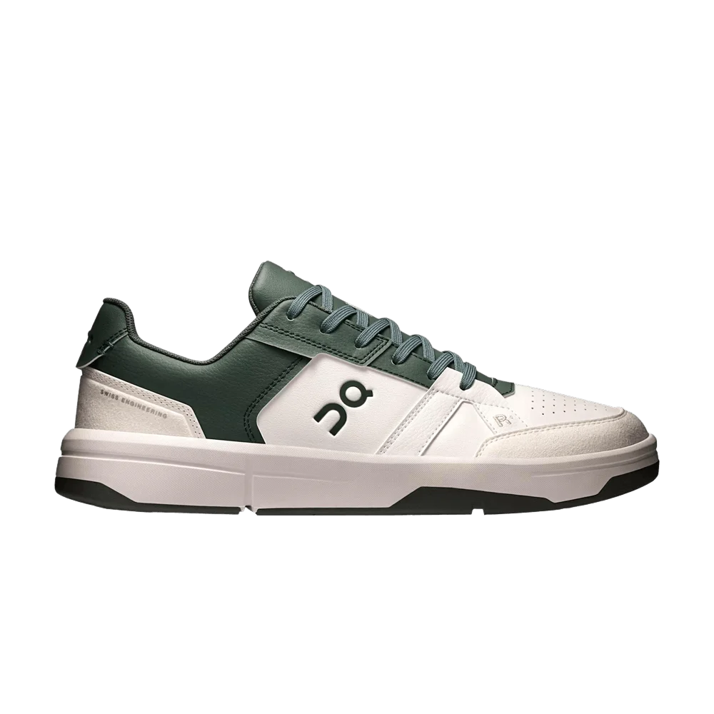 Krossovki-ON-The-Roger-Clubhouse-White-Olive
