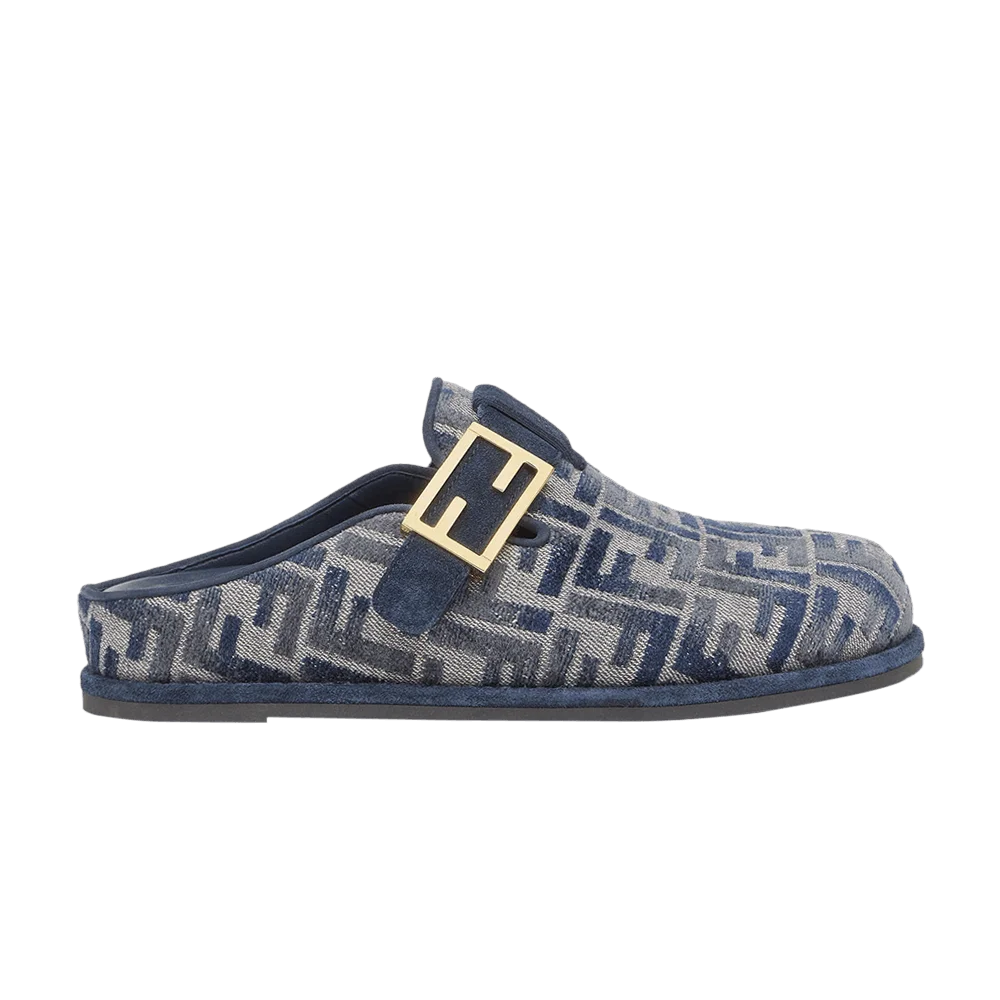 Кроссовки Fendi Wmns Feel Sabot 'FF Baguette - Blue Denim'