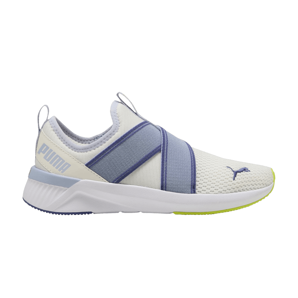Кроссовки Puma Wmns Softride Harli Slip-On 'Warm White Blue Crystal'