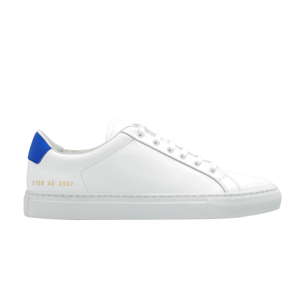 Krossovki-Common-Projects-Wmns-Retro-Low-White-Blue