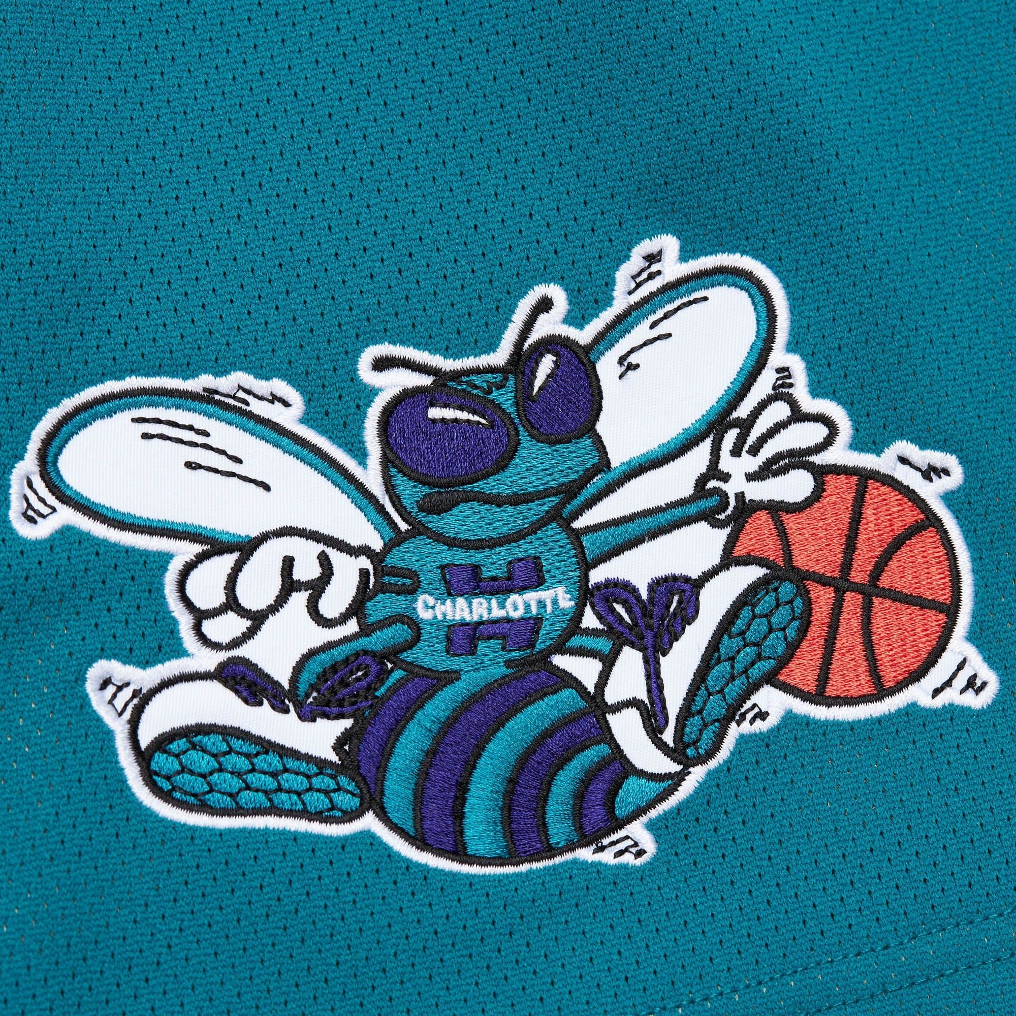 Спортивные шорты Mitchell & Ness Team OG 2.0 Fashion Vintage Logo Charlotte Hornets Shorts