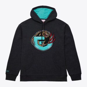 Mitchell-Ness-Black-Vancouver-Grizzlies-Snow-Washed-Fleece-Pullover-Hoodie-300x300