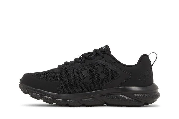 Кроссовки Under Armour Charged Assert 9 4E Wide 'Triple Black'