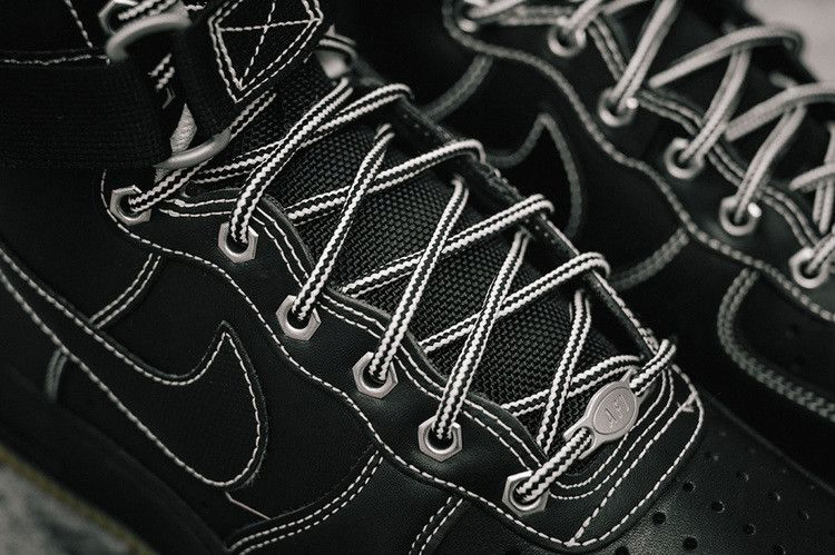 Кроссовки Nike Air Force 1 High '07 'Black'