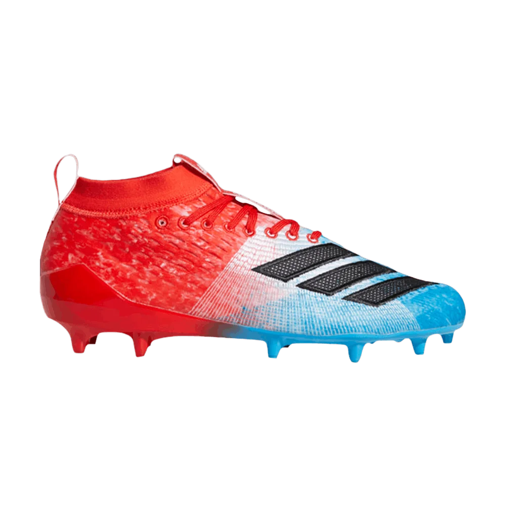Krossovki-Adidas-Adizero-8.0-Shock-Cyan-Active-Red