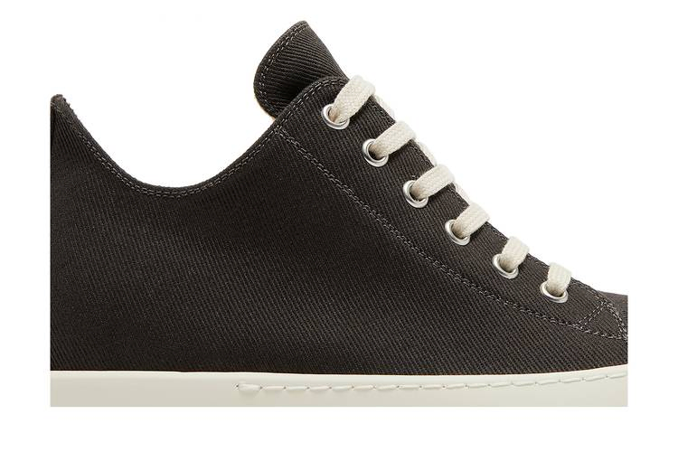 Rick Owens Wmns EDFU DRKSHDW Canvas Low 'Dark Dust'