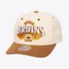 Mitchell-Ness-Cream-Boston-Bruins-Vintage-Hockey-Horizon-Pro-Crown-Snapback-Hat-100x100