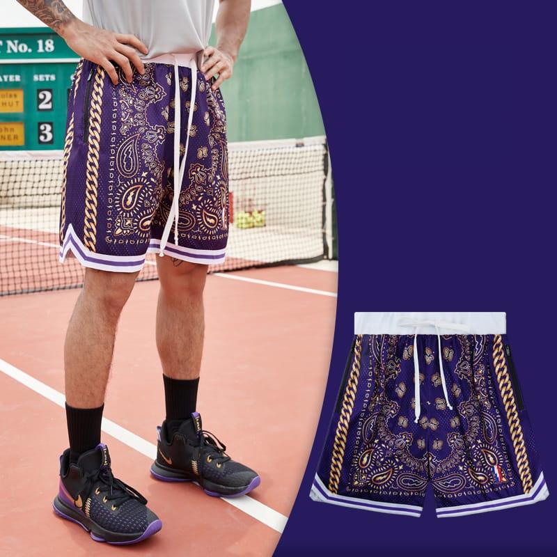 Спортивные шорты Ehot Paisley Cut Purple Shorts
