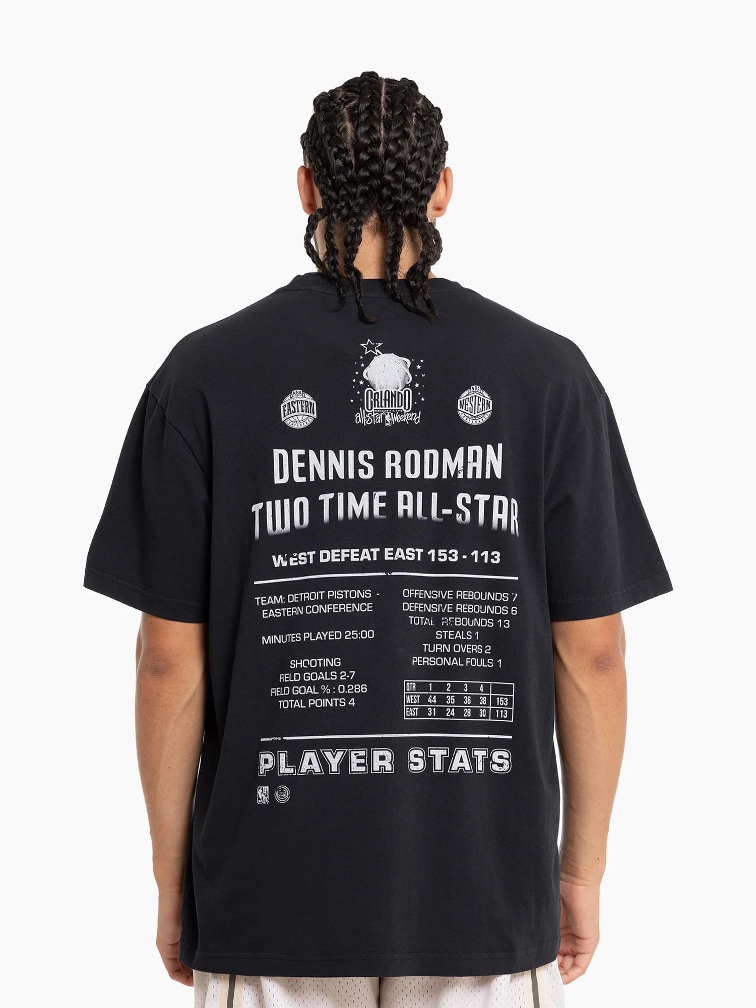 Футболка Mitchell & Ness Dennis Rodman 1992 East All Star Game NBA T-Shirt