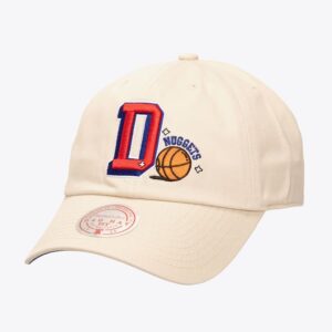 Mitchell-Ness-Cream-Denver-Nuggets-Hardwood-Classics-Sswagger-Adjustable-Hat-300x300