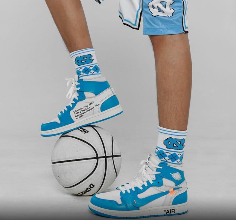 Спортивные носки Ehot North Carolina Logo Crew Socks