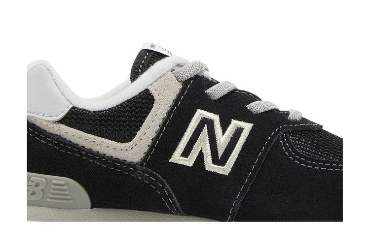 Кроссовки New Balance 574 Bungee Toddler Wide 'Core Pack - Black White'