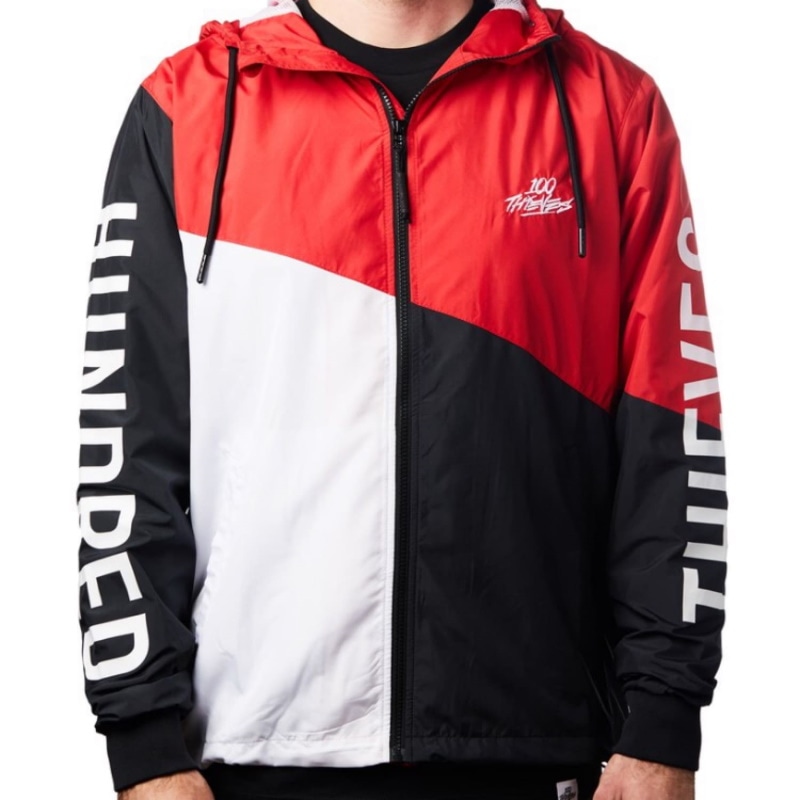 Ветровка 100 Thieves Tri-color Zip Windbreaker Multi