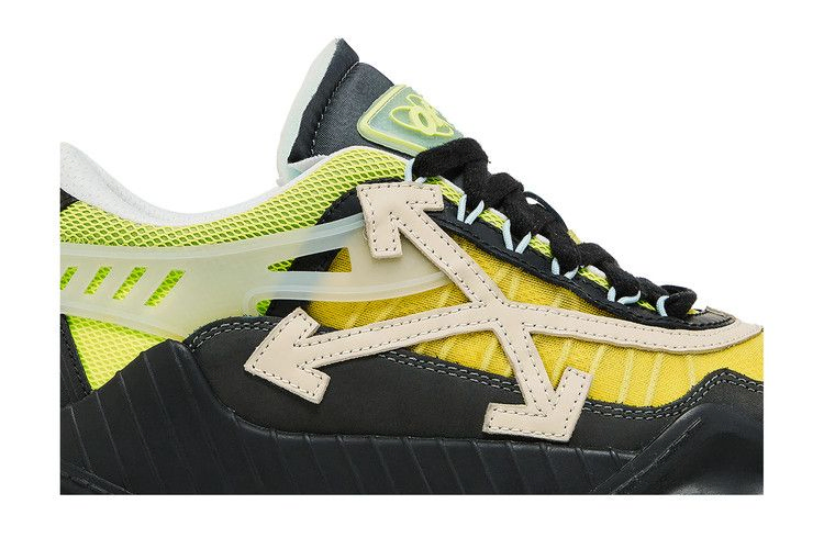 Кроссовки Off-White ODSY-1000 'Black Green Yellow'