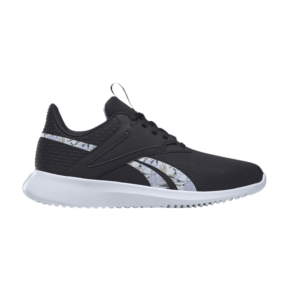 Кроссовки Reebok Wmns Fluxlite 'Black White Tropical Print'