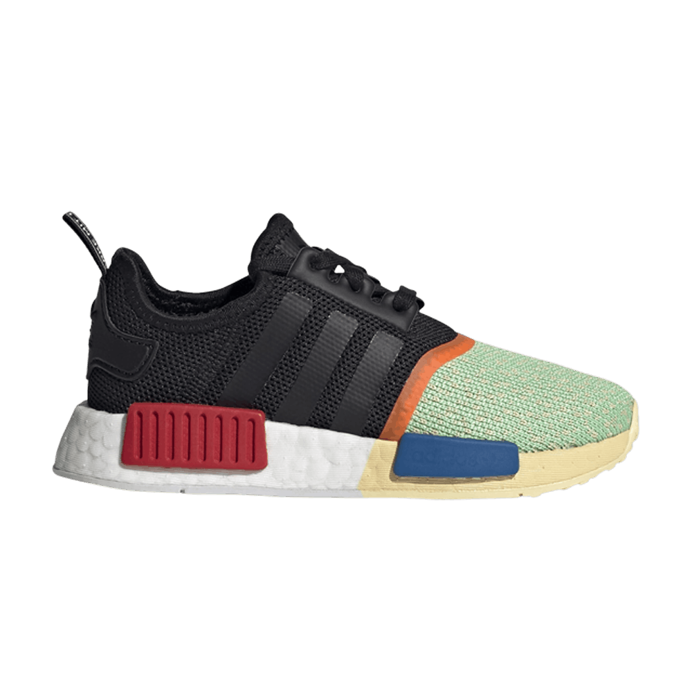 Кроссовки Adidas NMD_R1 J 'Black Multi'