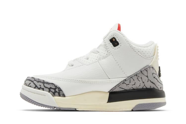 Кроссовки Air Jordan 3 Retro TD 'White Cement Reimagined'