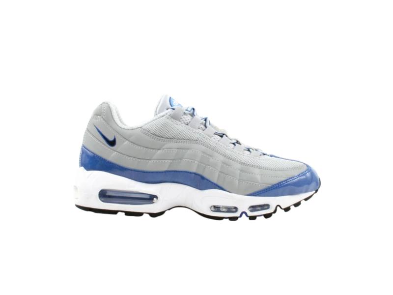 Кроссовки Nike Air Max 95 Premium Metallic Silver Black Varsity Royal