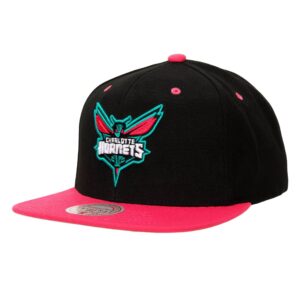 Mitchell-Ness-Santa-Ana-2-Tone-Snapback-Charlotte-Hornets-Hat-300x300